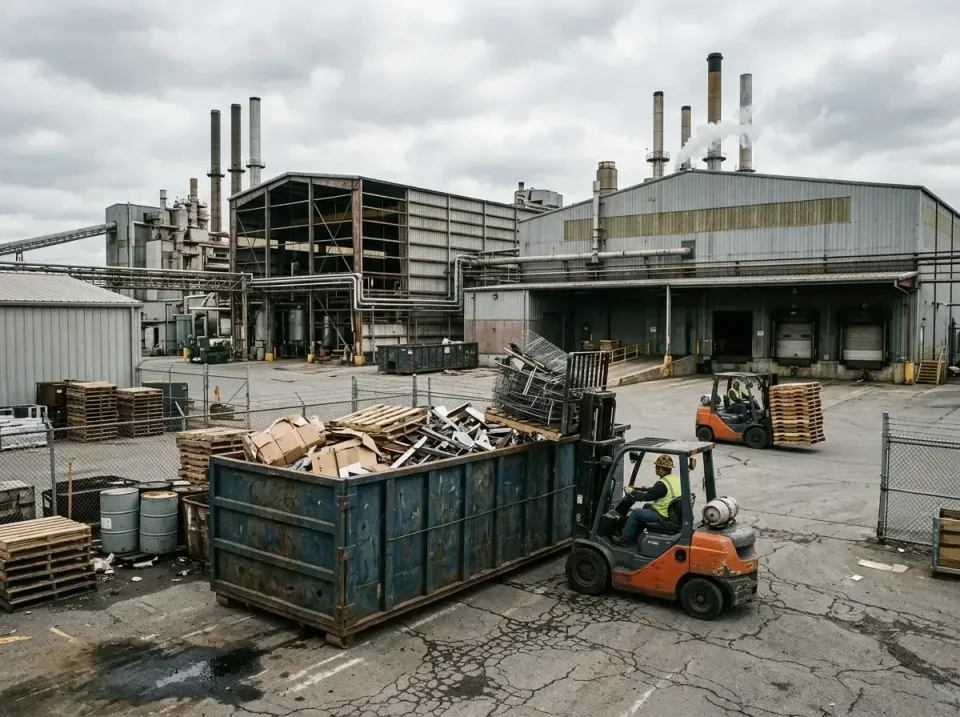industrial-factory-scrap-conta-003 — frequently asked questions, Cheap Roll-off Dumpster Rentals in Franklin, PA